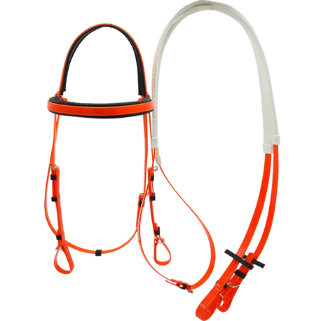 horse racing bridle headstall