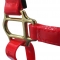 Fluo red TPU adjustable horse halters supplies