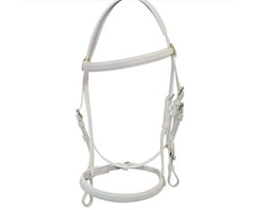 Snow white PVC horse bridles supplies