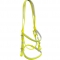 Neon yellow PVC horse racing bridles and reins for sale