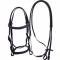 Purple plastic PVC horse bridle and rein manufacturer supplier