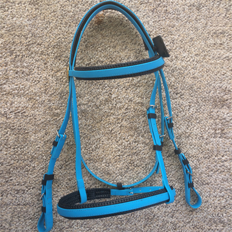 padded riding bridle