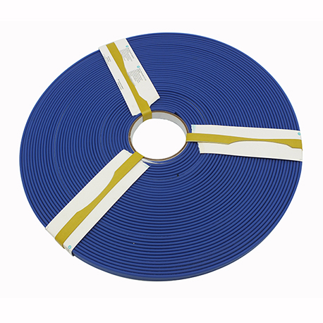 blue PVC webbing