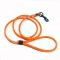 Glossy TPU dog leash for walking training tracking with handle wholesale