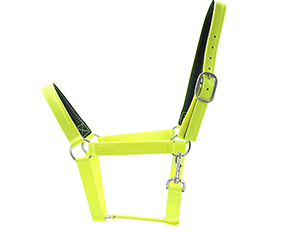 soft outdoor nylon halter yellow