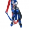 blue and red mixed PVC waterproof endurance bridle