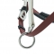 brown black mixed PVC endurance bridle halter for horse riding trail