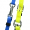 draft horse bridle and rein supplies in yellow and blue