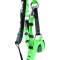 green PVC endurance trail horse bridle