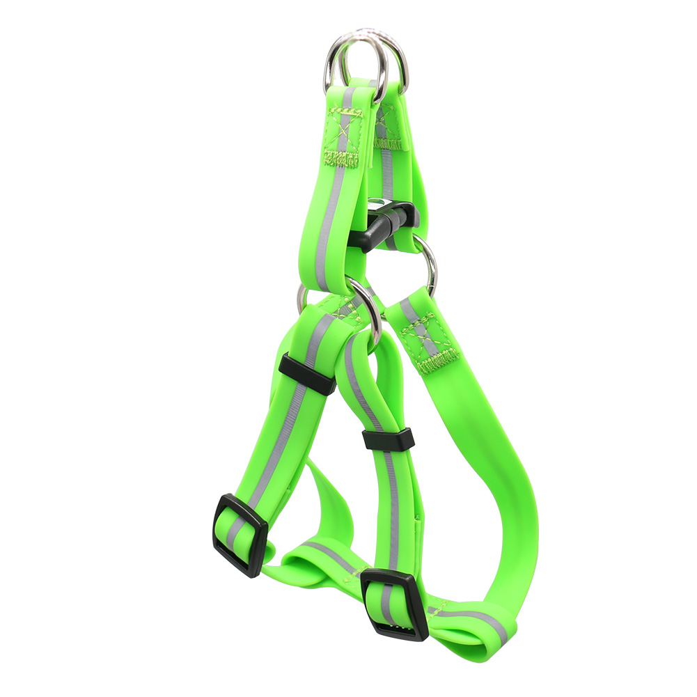 PVC durable webbing soft dog harness